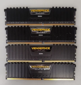 LOT-4 Corsair Vengeance LPX 8GB DDR4-2400 Memory CMK16GX4M2A2400C16 - Picture 1 of 3