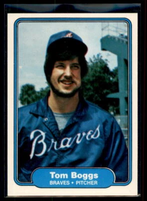 1982 Fleer Tom Boggs #430 Atlanta Braves - Image 1 of 2