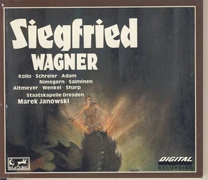 Wagner - Janowski, Kollo, Schreier, Altmeyer, Salminen: Siegfried, 5 CD Like New - Bild 1 von 11