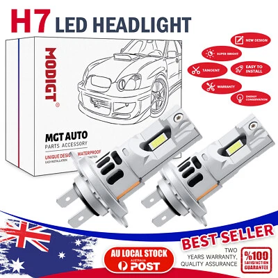 For Saab 9-5 2005 Onwards Halogen 1:1 NEW OEM MODIGT H7 LED Headlight Canbus - image 1 of 4