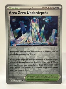 Area Zero Underdepths 131/142 Holograma Inverso - Pokemon Juego de Cartas Coleccionables Corona Estelar - Casi Nuevo - Imagen 1 de 2