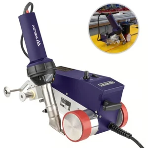 Weldy 230V Foiler ETL Automatik Kunststoff Heißluftschweißgerät zum Schweißen PVC Banner - Bild 1 von 14