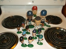 LOT OF 15 VINTAGE 1990'S HEADLINER CORINTHIAN MLB FIGURES 6" & 4" LOOSE JETER ++