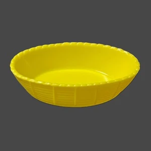 Barbie? Korb Schale Zubehör gelb - Barbie Puppenhaus Möbel Zubehör - Bild 1 von 3