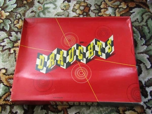 1970'S MARCHANT GAMES DRAUGHTS SET SEALED PLASTIC PIECES NO INSTRUCTIONS - Picture 1 of 5