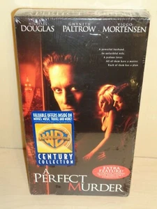 A Perfect Murder (VHS, 1999, Collectors Edition) - New & Sealed! - Picture 1 of 2