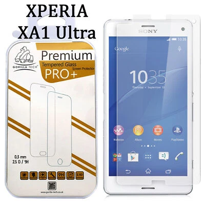 Sony Xperia XA1 Ultra Genuine Gorilla Tempered Glass Shield LCD Screen Protector - Image 1 of 4