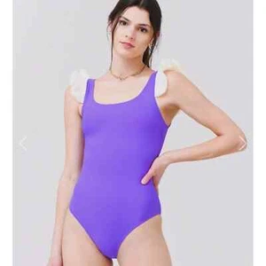 SLEEPER WOMEN'S ARIEL SWIMSUIT WITH RUFFLES size M - Picture 1 of 9