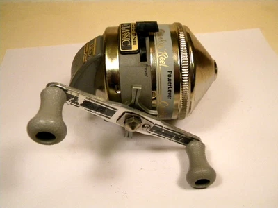 Carrete de manivela clásico Zebco CGC One carrete de fundición palanca eléctrica hecho en EE. UU. Foto 1 de 4
