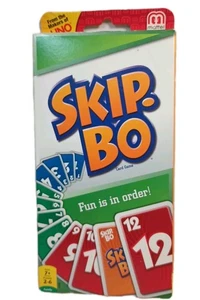 Skip-Bo Card Game 2011 Mattel Complete with Instructions New Sealed - Picture 1 of 9