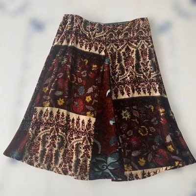 Falda acampanada floral multicolor ETRO talla 40 Foto 1 de 4