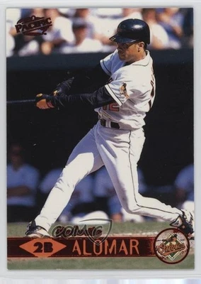 1999 Pacific Red Roberto Alomar (In Action) #45 HOF - Image 1 of 2