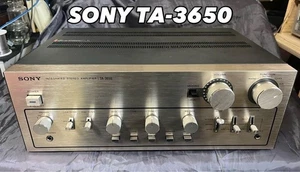 AMPLIFICATORE STEREO INTEGRATO SONY TA-3650 1kHz:60W+60W 8Ω, 20Hz-20kHz:55W+5... - Foto 1 di 9