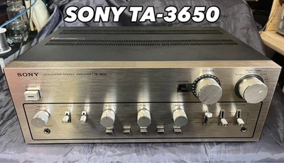 AMPLIFICATORE STEREO INTEGRATO SONY TA-3650 1kHz:60W+60W 8Ω, 20Hz-20kHz:55W+5... - Immagine 1 di 4