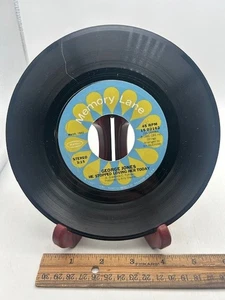 George Jones 45 Vinyl - He Stopped Loving Her Today - I'm Not Ready Yet Tested - Picture 1 of 2