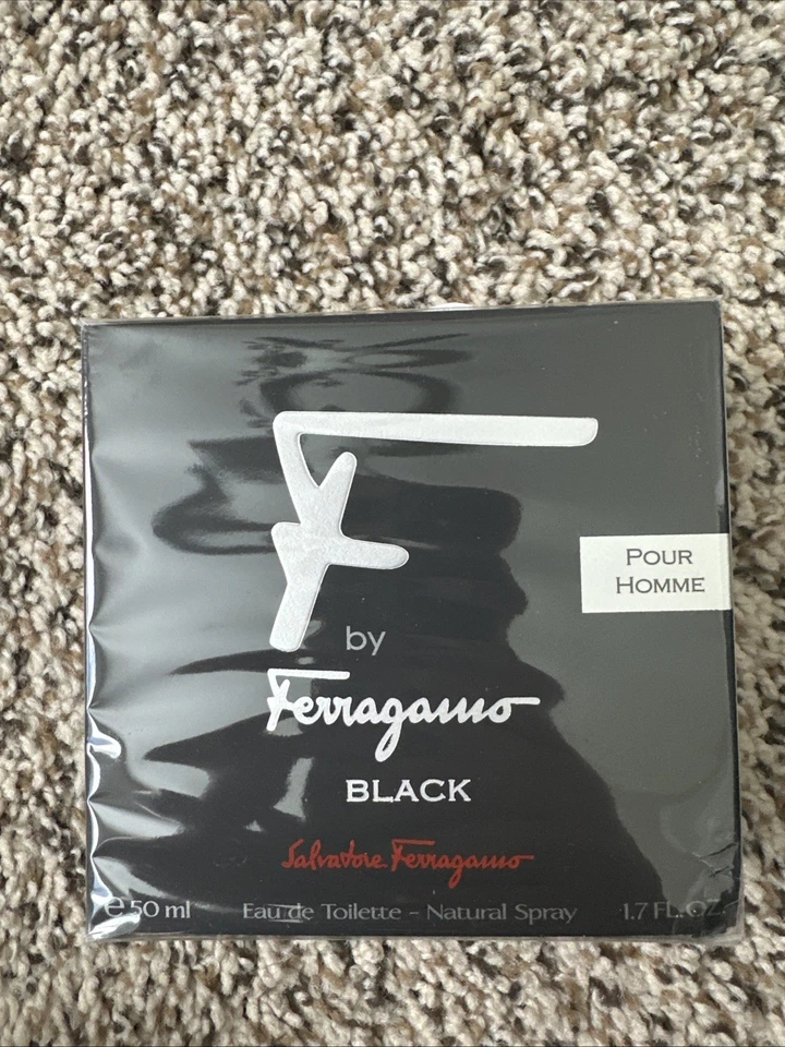 Salvatore Ferragamo F negro 3,4 OZ eau de toilette para hombre Foto 1 de 1