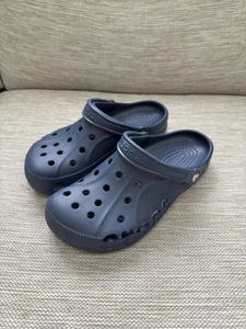 Crocs Navy Sandalen Clogs Größe M7 W9 - Bild 1 von 7