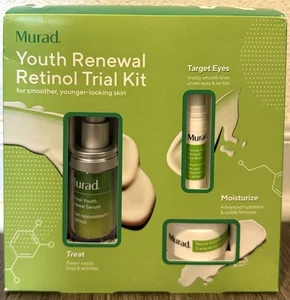 Murad Youth Renewal Retinol Trial Kit 3 Piece Kit Set NEW & SEALED Fast Shipping - Picture 1 of 5