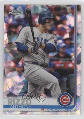 2019 Topps Chrome Sapphire Edition Anthony Rizzo #596 - Image 1 of 3