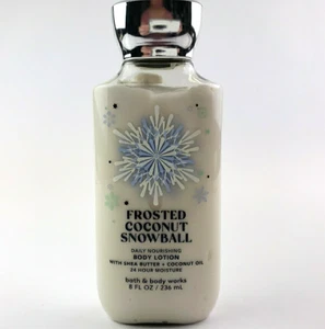 Bath and Body Works Bodylotion Frosted Coconut Snowball 8 Oz. Neu - Bild 1 von 6