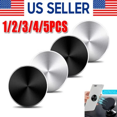 1-5 Pack Magnetic Car Mount Universal Phone Holder Universal Stick On Dashboard