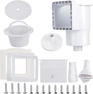 Above Ground Pool Skimmer with Accessories - 6" Wide - Picture 1 of 11