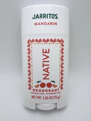 Desodorante mandarina nativo Jarritos sin parabenos/aluminio - 2,65 oz Foto 1 de 3