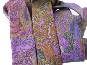 Completo slim uomo abbinata cravatta e pochette seta paisley cashmere m italy - Imagen 1 de 5