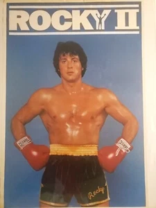 Rocky II (1979) Filmplakat SELTEN 23x34 Gedankenfabrik Sylvester Stallone (b) - Bild 1 von 12