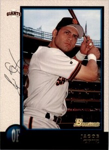 1998 Bowman Jacob Cruz . San Francisco Giants #158