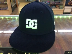 New Era X DC Shoes Lo Pro Low Blue Fitted Hat 7 1/4 Great Shape See Pics! - Picture 1 of 5