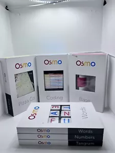 Osmo Kit Learning System For IPad, Base, Numbers, Words, Tangram, Pizza,Coding - Photo 1/17