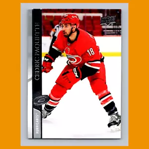 Tarjeta de hockey Cedric Paquette #523 2020 Upper Deck Carolina Hurricanes NHL CASI NUEVA - Imagen 1 de 3