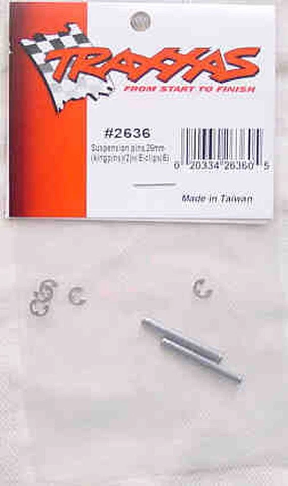 Traxxas Nitro Rustler/Stampede 26mm Suspension Pins (King Pins) TRA2636 - Image 1 of 1