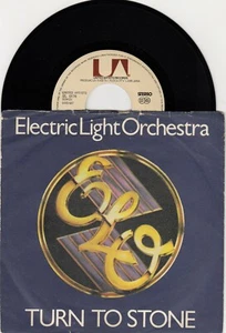 ELECTRIC LIGHT ORCHESTRA TURN TO STONE RECORD 1977 YUGOSLAVIA 7" PS - Picture 1 of 2