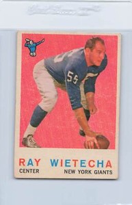1959 Topps #99 Ray Wietecha Giants EX *DA-A7329