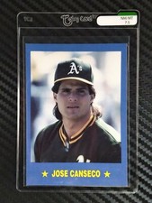 1989 Pacific Cards and Comics Jose Canseco #19 - Taby Card™ Grade NM/MT 7.5