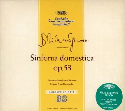 R Strauss: Sinfonia domestica - Franz Konwitschny - Dresden St (CD, 2005, DG) - Image 1 of 3