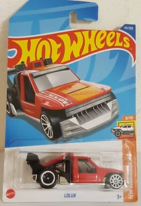 2021 HOT WHEELS LOLUX 115/250 HW HOT TRUCKS 8/10 RED COLLECTIBLE NEW IN PACKAGE - Bild 1 von 4