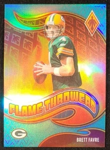 Brett Favre 2021 Panini Phoenix Teal Prizm #/149 Flame Throwers Packers FT-28 - Picture 1 of 3