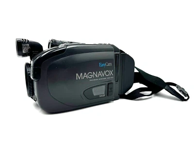 Magnavox Easycam Camcorder CVT630AV01, Black, W/ Accessories and Bag - Image 1 of 4