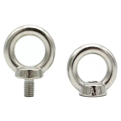 A2 Ringmutter DIN 582/580 Ringschraube ähn. DIN 580/582  M6 bis M 16 Edelstahl - Bild 1 von 3