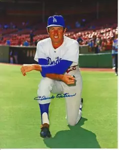 Claude Osteen "Gomer" Autographed 8x10 Los Angeles Dodgers Free Shipping #8 - Picture 1 of 2
