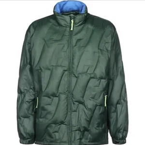 HUF Worldwide Monogram Winter Ski Puffer Jacke Dunkelgrün Herren Gr. L Neu - Bild 1 von 12