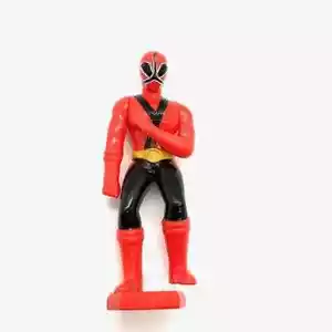McDonald's 2011 Power Rangers Samurai Red Ranger juguete de comida feliz - Imagen 1 de 3