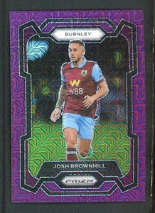 2023-24 Josh Brownhill 25/06 Panini Prizm Premier League Mojo Rosa - Imagen 1 de 2