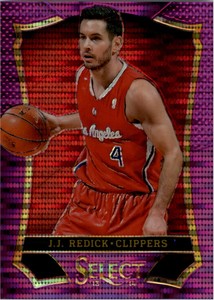2013-14 Select Prizms Purple #12 J.J. Redick /99 - NM-MT