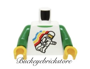 NUEVO L ego Minifigura TORSO Astronauta Flotante Clásico Astronauta Manos Amarillas - Imagen 1 de 1