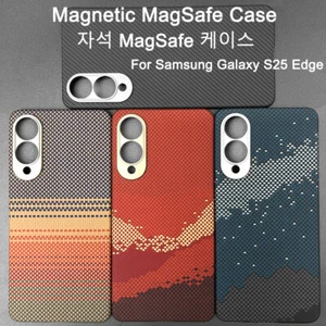 MagSafe Case For Samsung Galaxy S25 Edge Magnetic Aramid Fiber Cover Ultra-thin - Picture 1 of 47
