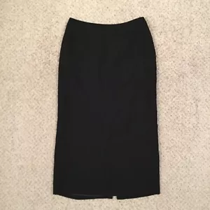 Jones Wear Essentials Skirt Size 4 Black Long Maxi Lined - Picture 1 of 10